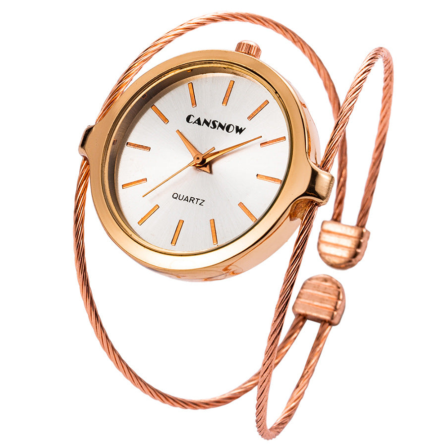 Relógio Bracelete Fio Metálico - Céu Estrelado