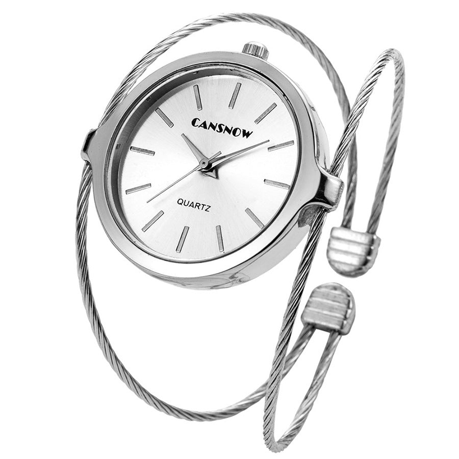 Relógio Bracelete Fio Metálico - Céu Estrelado