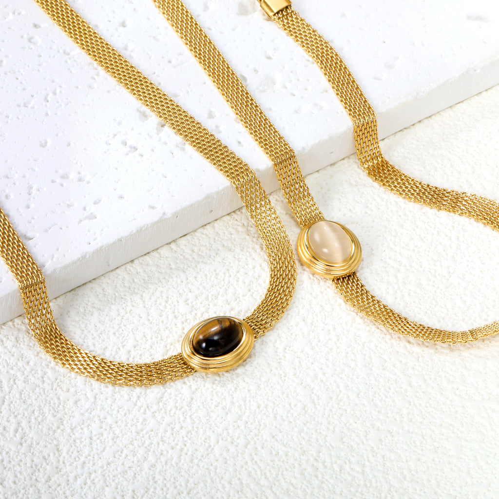 Pulseira e Fio Aço Inoxidável Banhado 18k - Mais Vendida