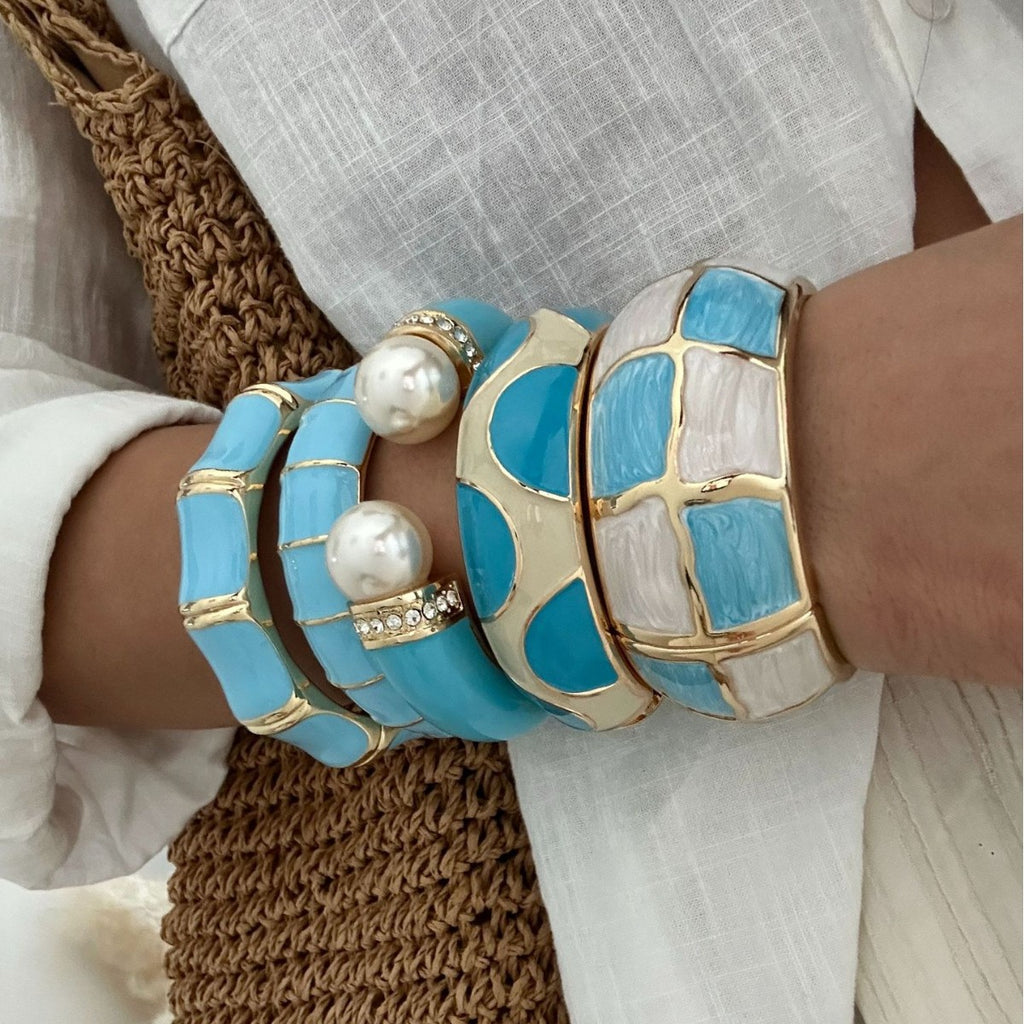 Alloy Bracelet High-end And Versatile Stretchable Open-style Bracelet
