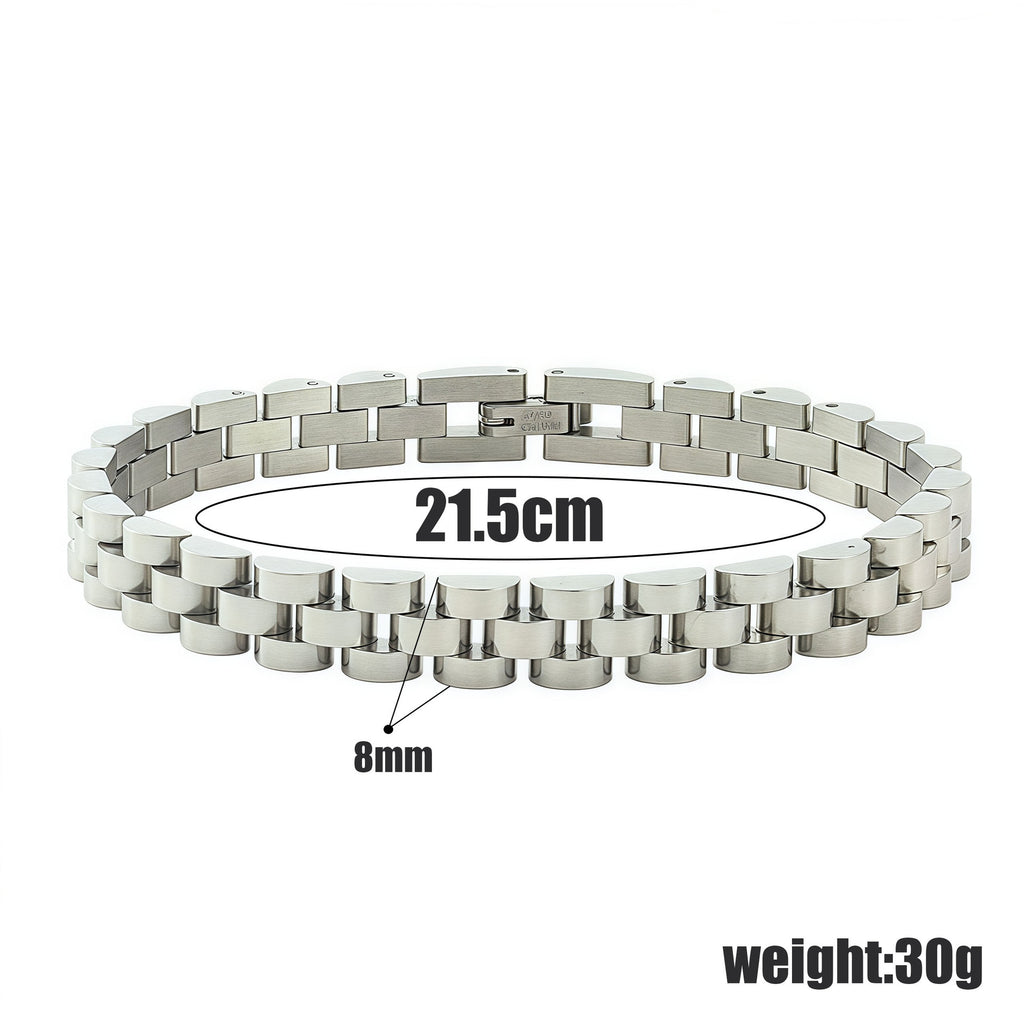 Pulseira Unissexo Aço Inoxidável