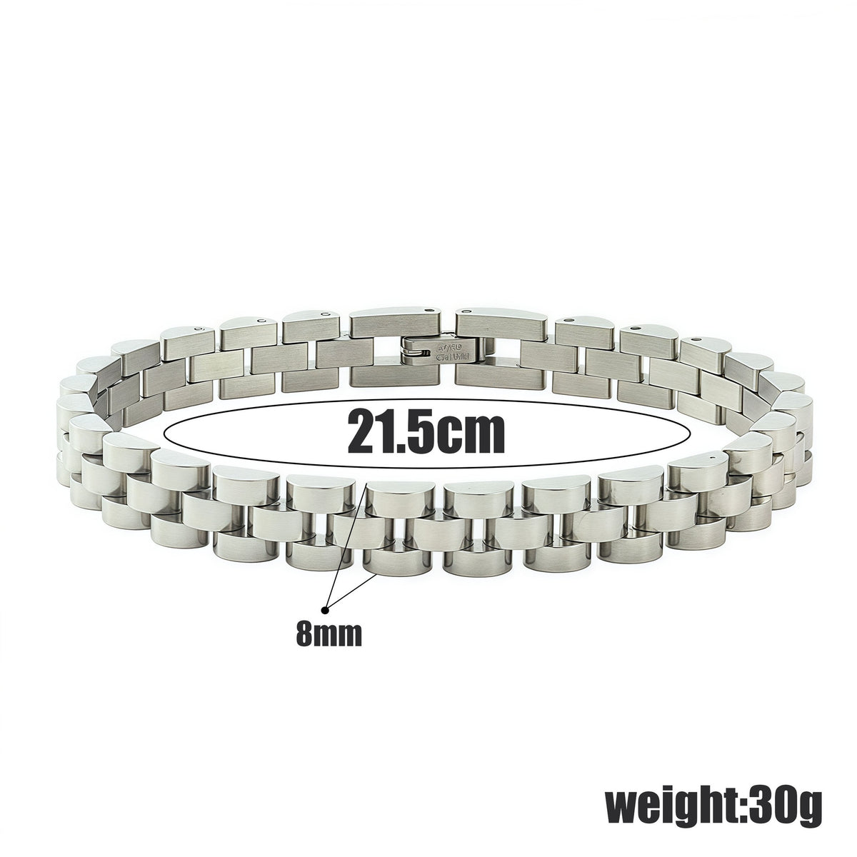 Pulseira Unissexo Aço Inoxidável